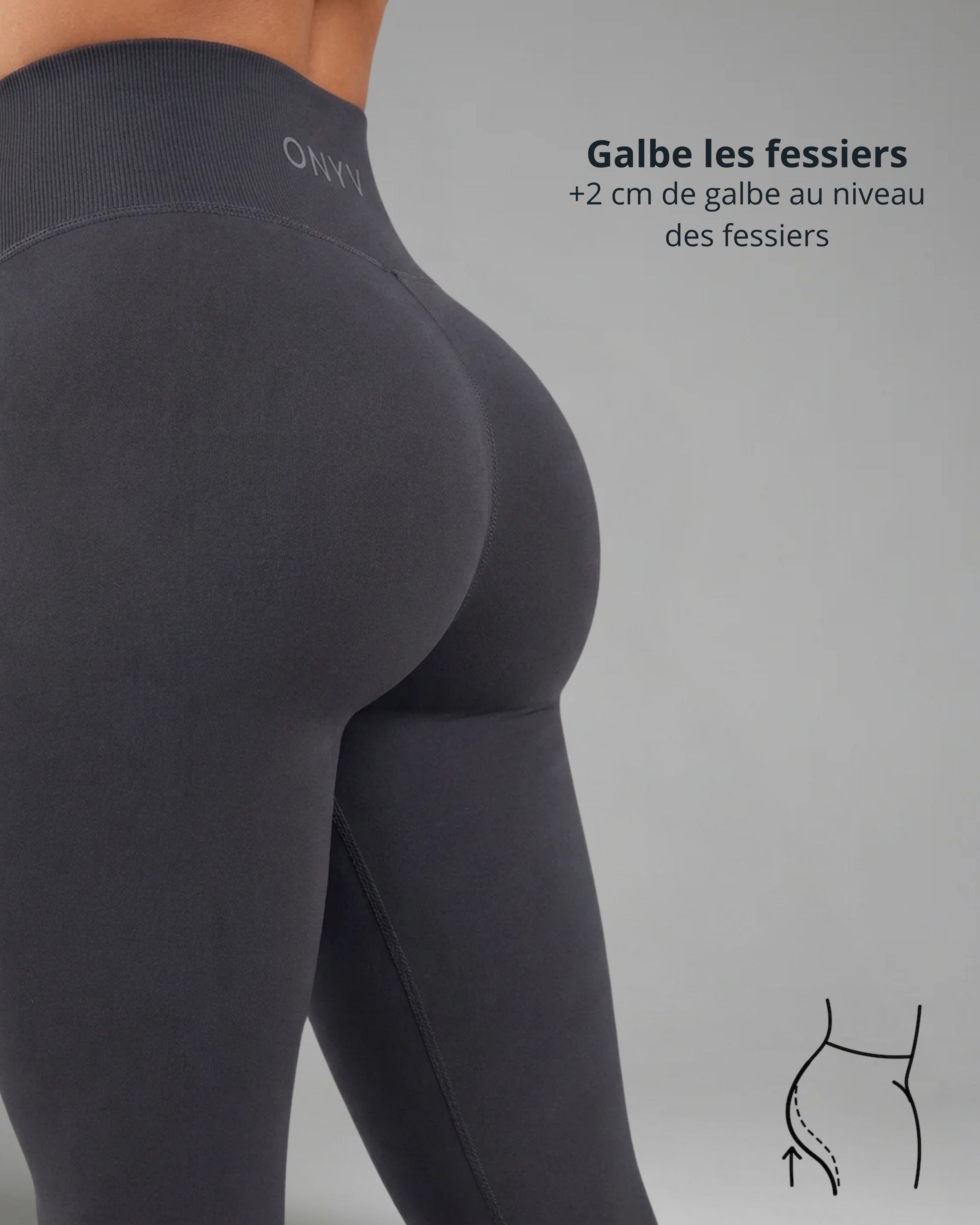 Leggings Essentials Gris