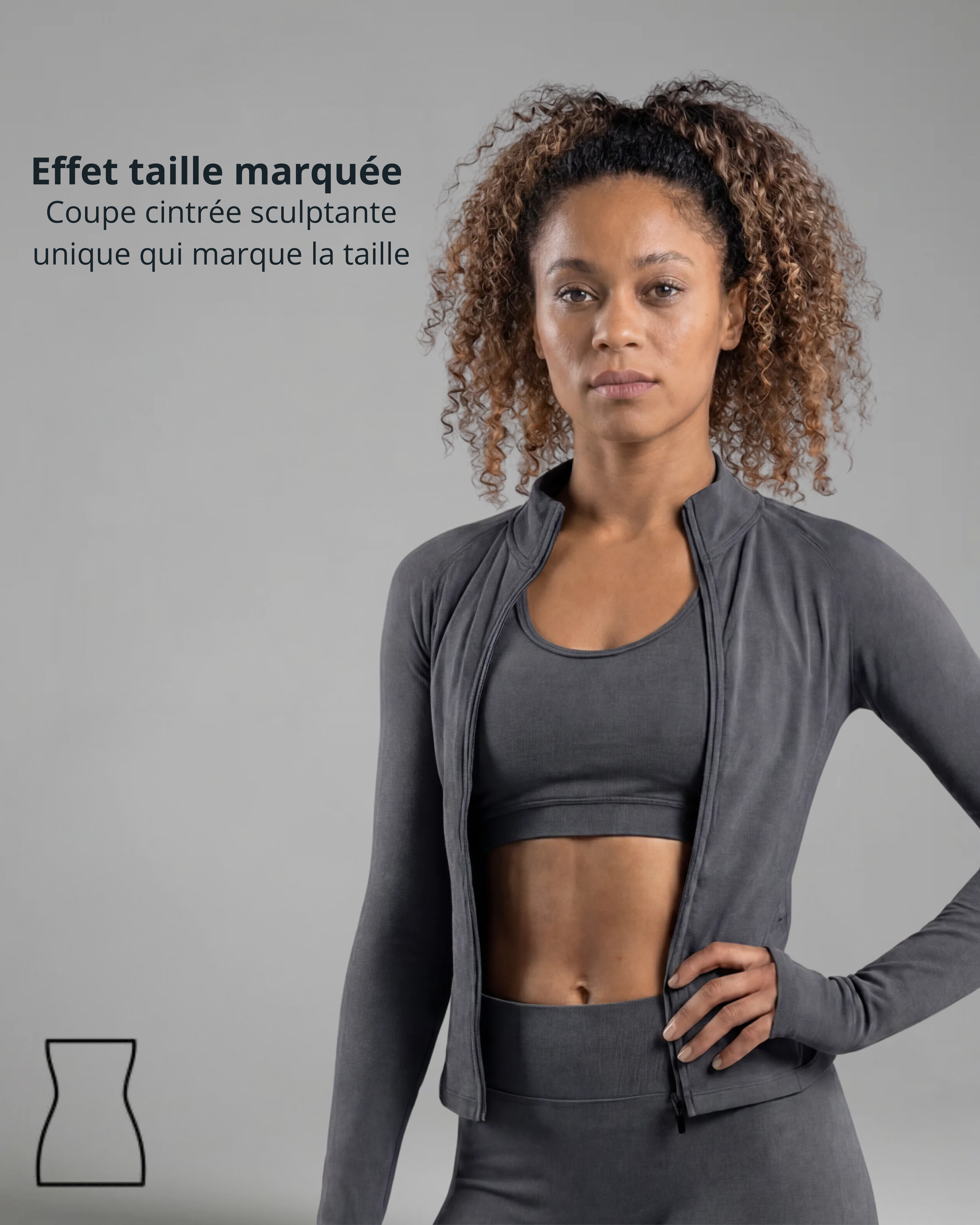 Veste Essentials Grise