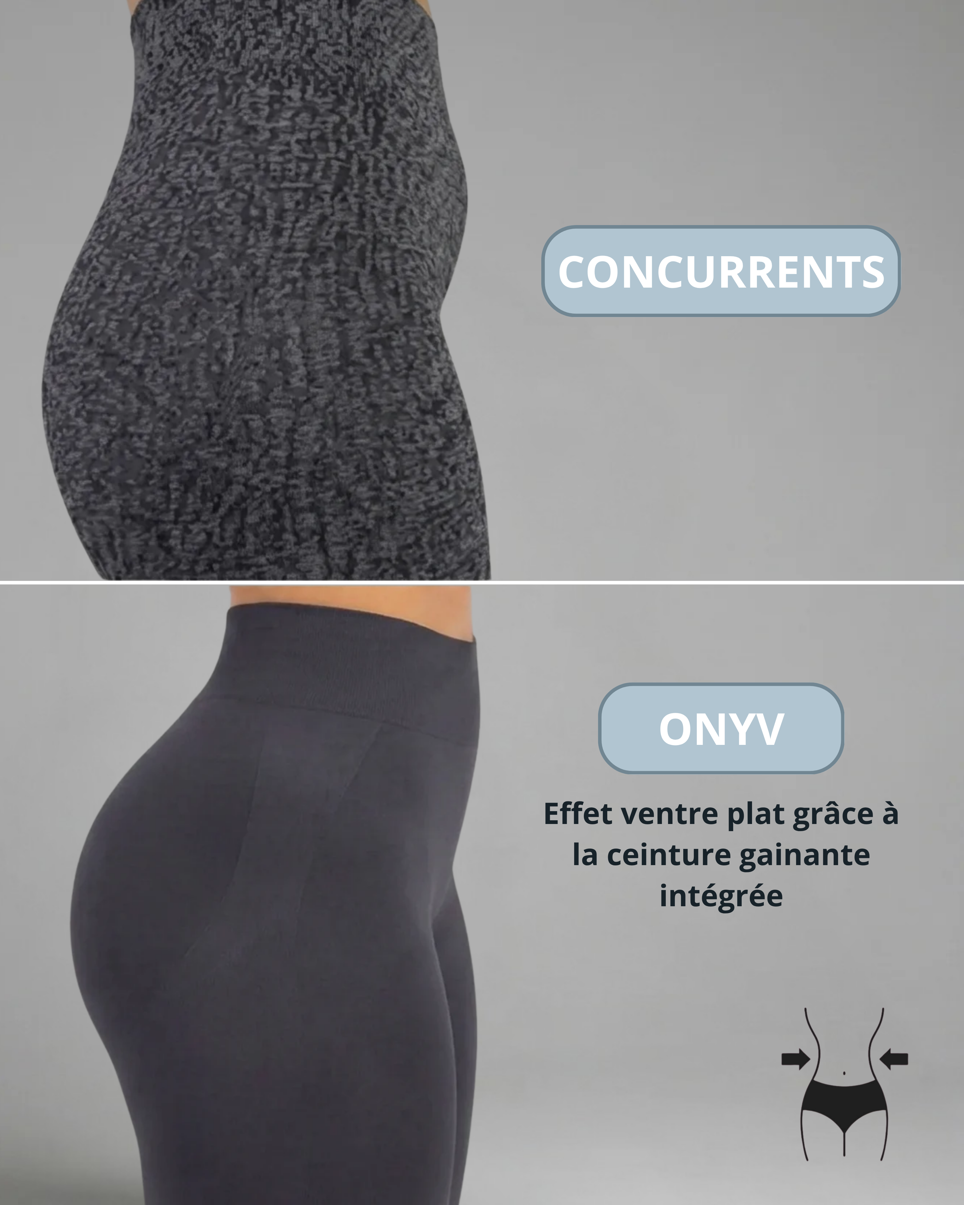 Leggings Essentials Gris