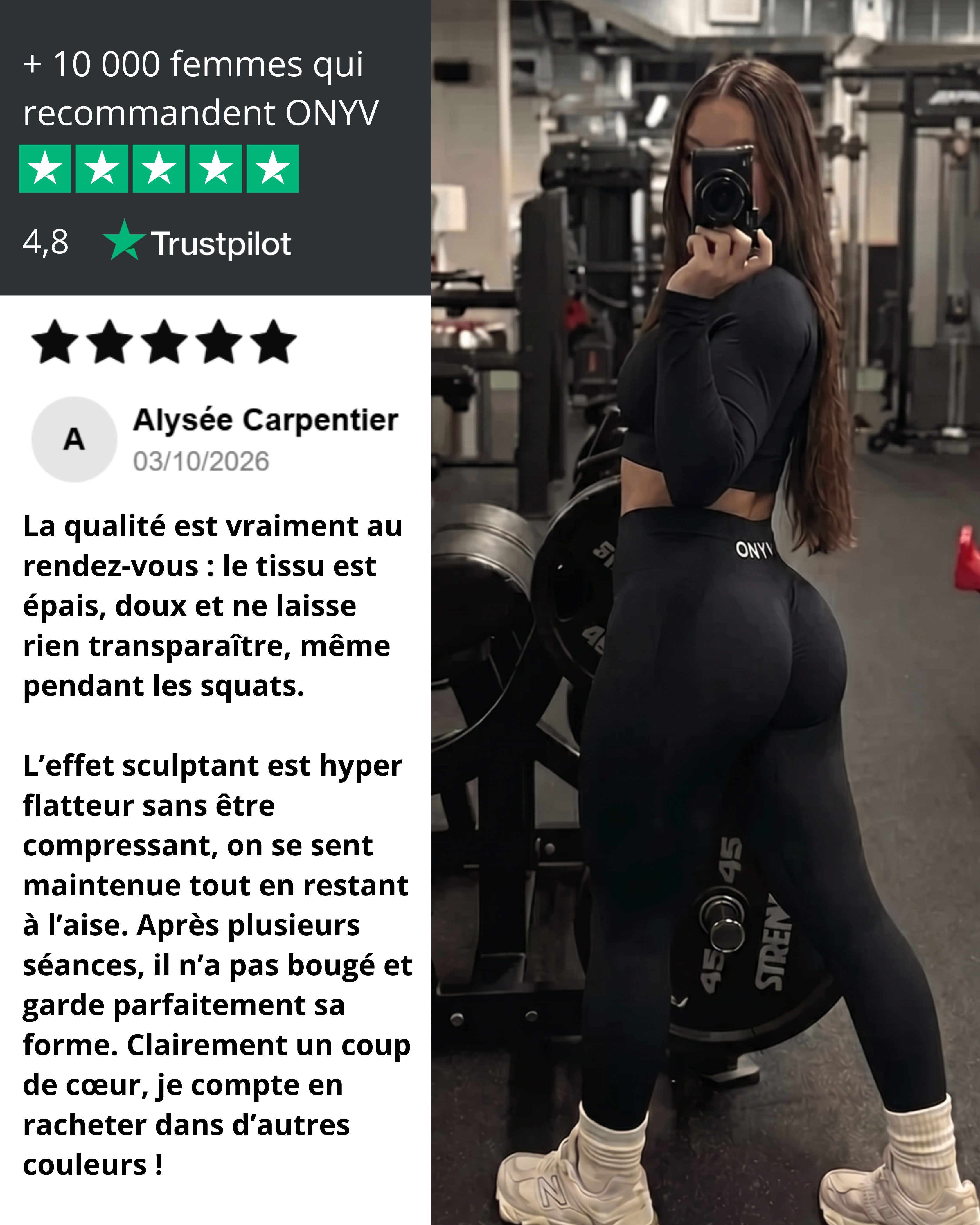 Leggings Essentials Noir