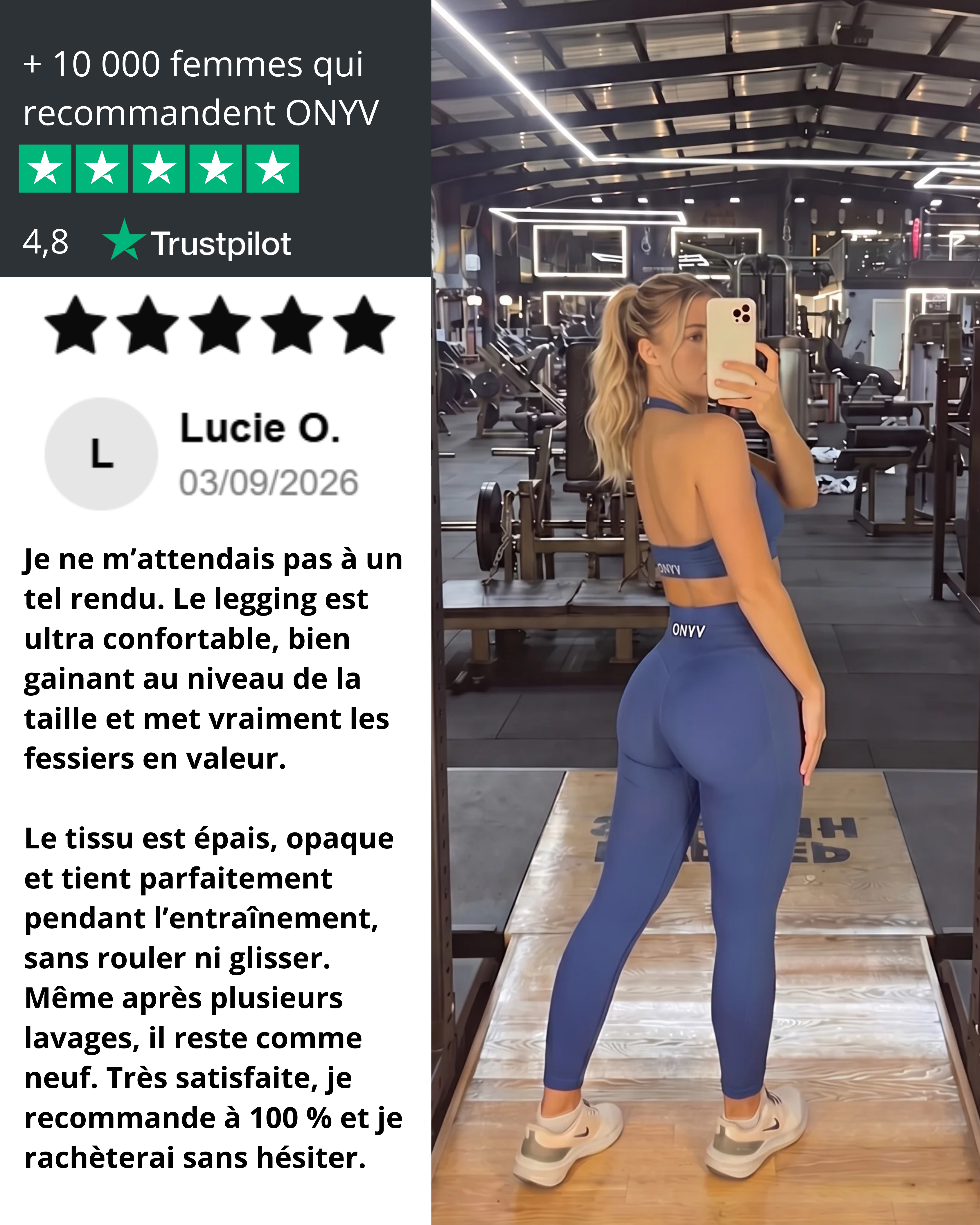 Brassière Essentials Bleue