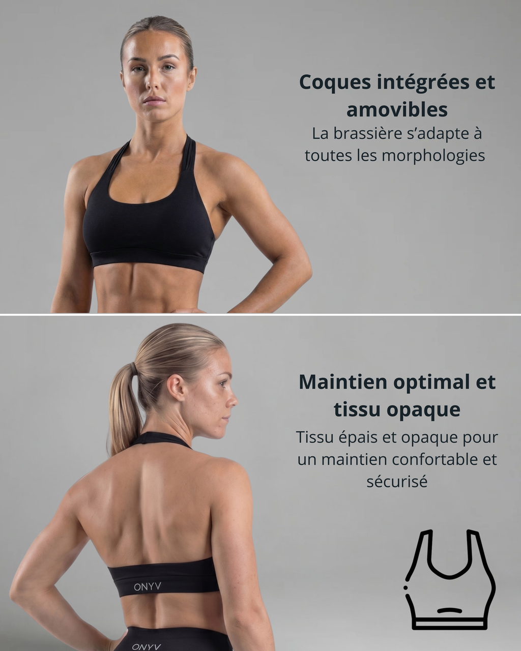 Brassière Essentials Noire