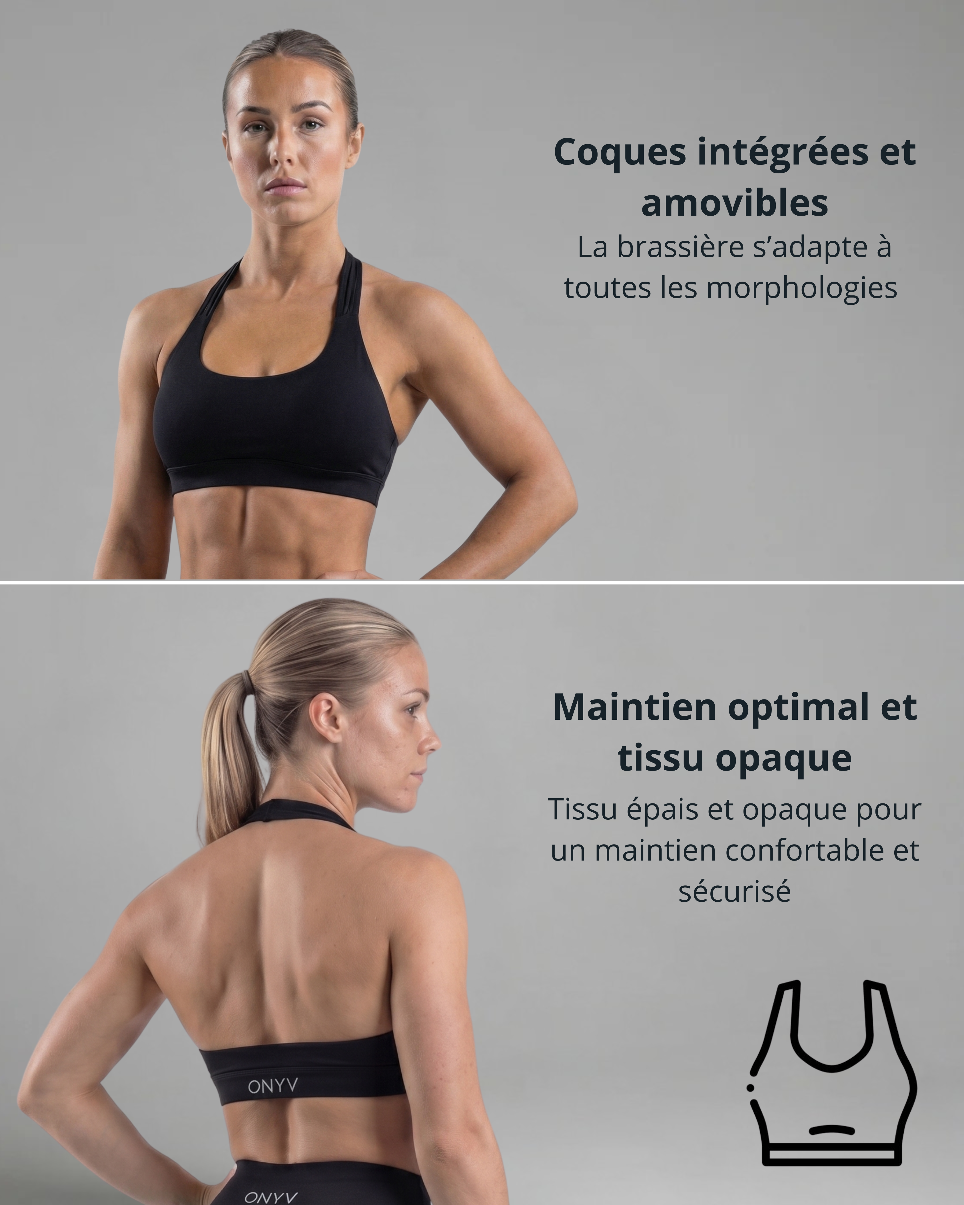 Brassière Essentials Noire