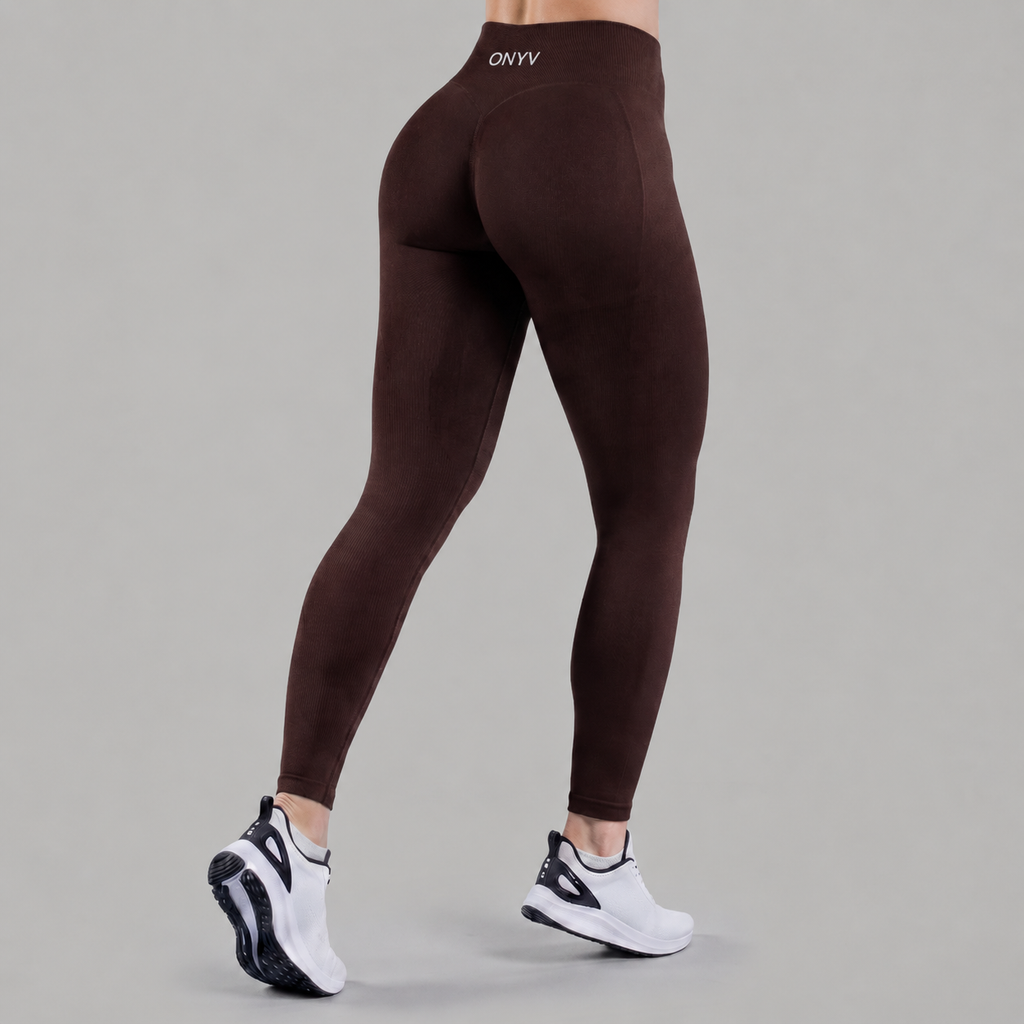 Leggings Essentials Marron