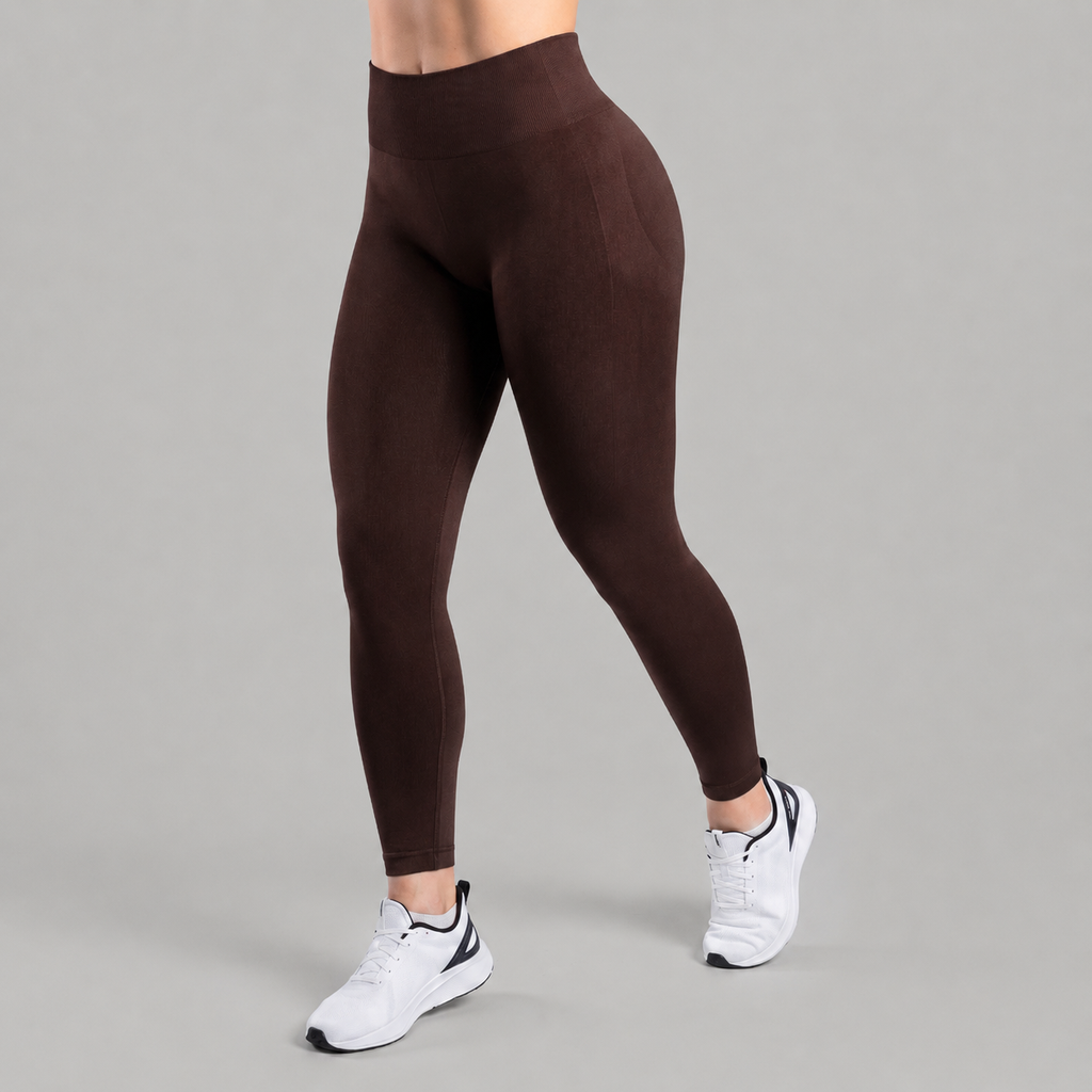 Leggings Essentials Marron